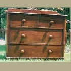 antique cherry chest, circa 1860